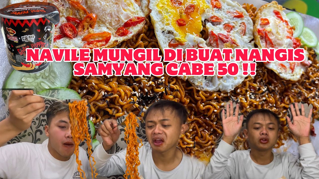 SAMYANG CABE 50 BIKIN PAK RT MUNGIL MENANGIS ADIK ADIK !!!
