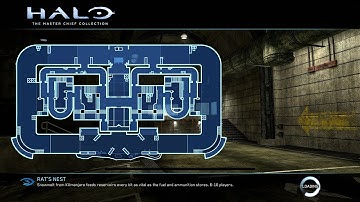 Halo 3 Big Team Battle CTF on Rats Nest 60fps