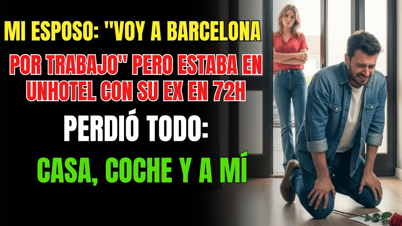 Mi Esposo Dijo Que Iba a Barcelona Por Trabajo Cuando Regresó 3 Días Después, La Casa Estaba Vací...