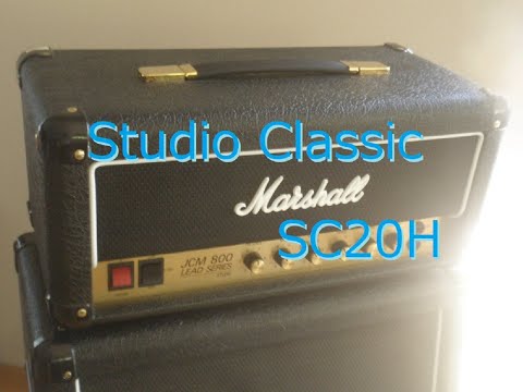 Marshall Studio Classic SC20H JCM800 Lead Series 試奏レビュー