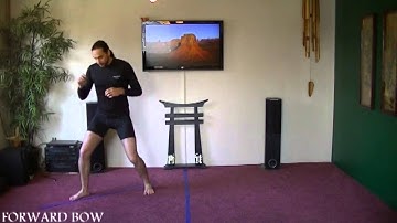 Learn Kenpo One Only basics 3 stances forward bow