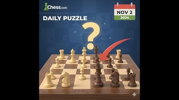 2 November Daily Puzzle  of Chess.com #shorts #chess #puzzle