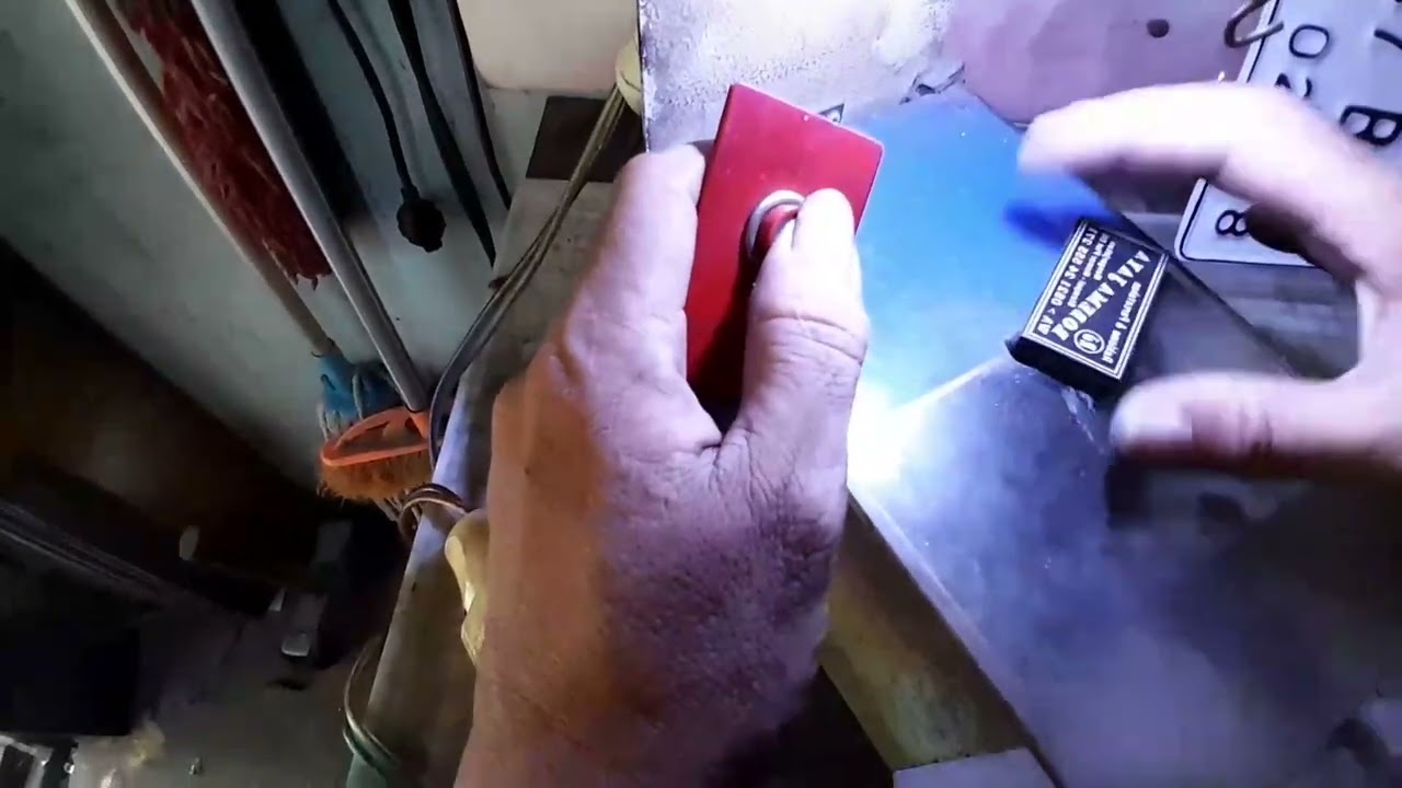 Proses pembuatan stempel flash 4 warna