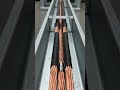 35Sq.mm  Copper Cable laying over GI metal Cable tray  50mm x 50mm   #coppercable #electrical