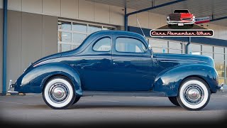 1939 Ford Deluxe Coupe FOR SALE - Excellent Example - Flathead V8