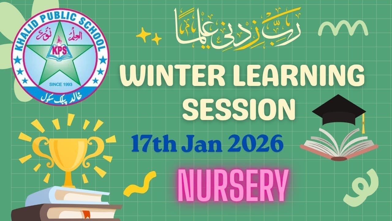 Winter Online learning session || nursery Maths || 17/01/2026 