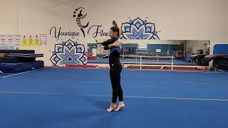 Younique Fitness LLC                        Showcase 2025   USAG Level 1            Floor Routine