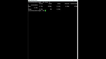 Red Hat Linux - Commands to check RAM Usage - Find out how much Memory your Linux has