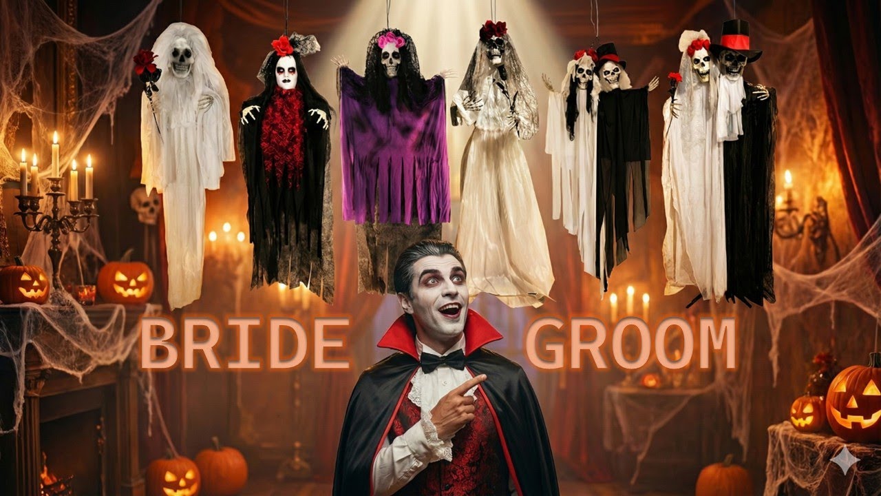 Why Ghost BRIDE & GROOM Animatronics Are Best-Sellers | Order for the Next Halloween!