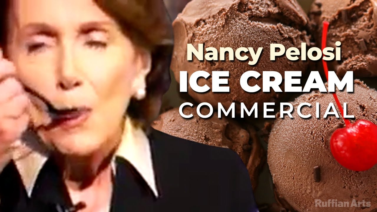 Nancy Pelosi Ice Cream Commercial Youtube