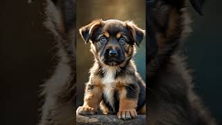 This fluffy GSD pup is contemplating life's mysteries (and naps). 🤔🐾 screenshot 4