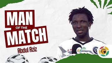 Abdul Aziz: "It was hard luck..."| Man of the Match Interview | GPL 2025/26