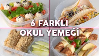 Kolay Malzemeli  Kokusuz  Pratik  | Okul İçin 6 Nefis Öğle Yemeği Tarifi 