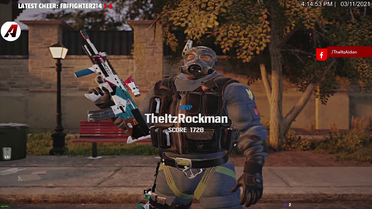 3-11-2021 VOD - GRINDING FOR 200K RENOWN - R6 Siege