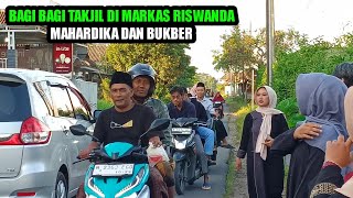 Bagi Bagi Takjil Mami Lia Dan Mbak Dea Lanjut Buka Bersama Di Markas Riswanda Mahardika