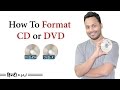 How to Format / Erase CD or DVD l Difference Between DVD-R, DVD-RW  [Hindi / Urdu]