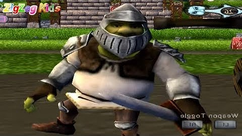 Shrek The Third | Episode 12 | Prison Detention Center & Catacombs | ZigZag Kids HD