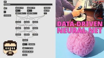 Nonlinear Data-Driven Instruments with Simple Artificial Neural Networks (MaxMSP) | Simon Hutchinson