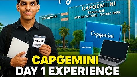 Capgemini First Day Onboarding Experience 2025 | Step-by-Step Fresher Guide (Bangalore EPIP)📝
