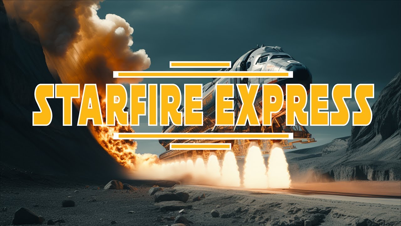 SYNTH BEATS - [ Starfire Express-  MOON TRAIN ]