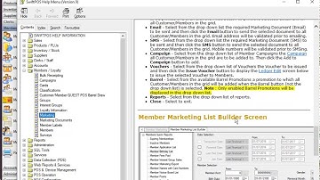 How to Access Help for SwiftPOS