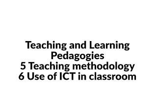 Teaching Methodology | Use of ICT in Classroom | Pedagogy | Imran Sarwar