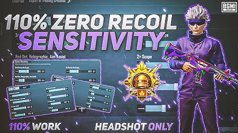 New Update 2.1!!🔥Best Sensitivity Code + Control Setting PUBG Mobile | BGMI AfterUpdate 2.1