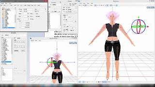 Famous MMD A Pose to T Pose and Back to A Pose Example Profile