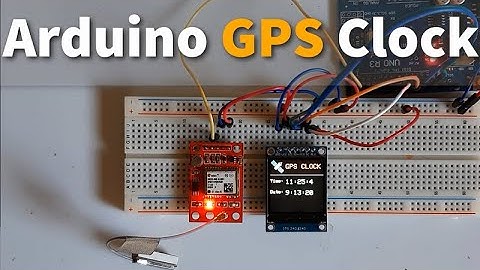 Arduino GPS Clock With Local Time Using NEO-6M Module