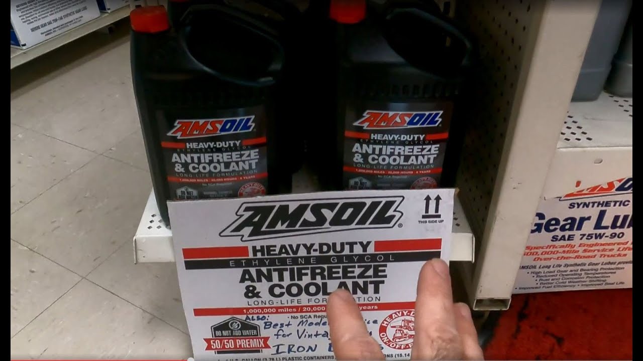 Amsoil Heavy Duty Antifreeze for Iron Blocks and Classic Cars