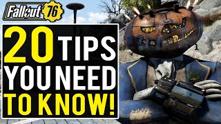 20 Crucial Fallout 76 Tips I Wish I Knew Sooner (Part 2)