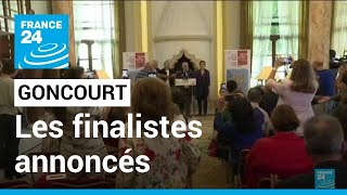 Les finalistes du Goncourt annoncés depuis le Liban, malgré la polémique • FRANCE 24