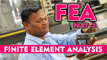 Part 2 Explanation of FEA #design  #engineer   #R&D #Mechanical   #coimbatore #tamil  MEC Coimbatore