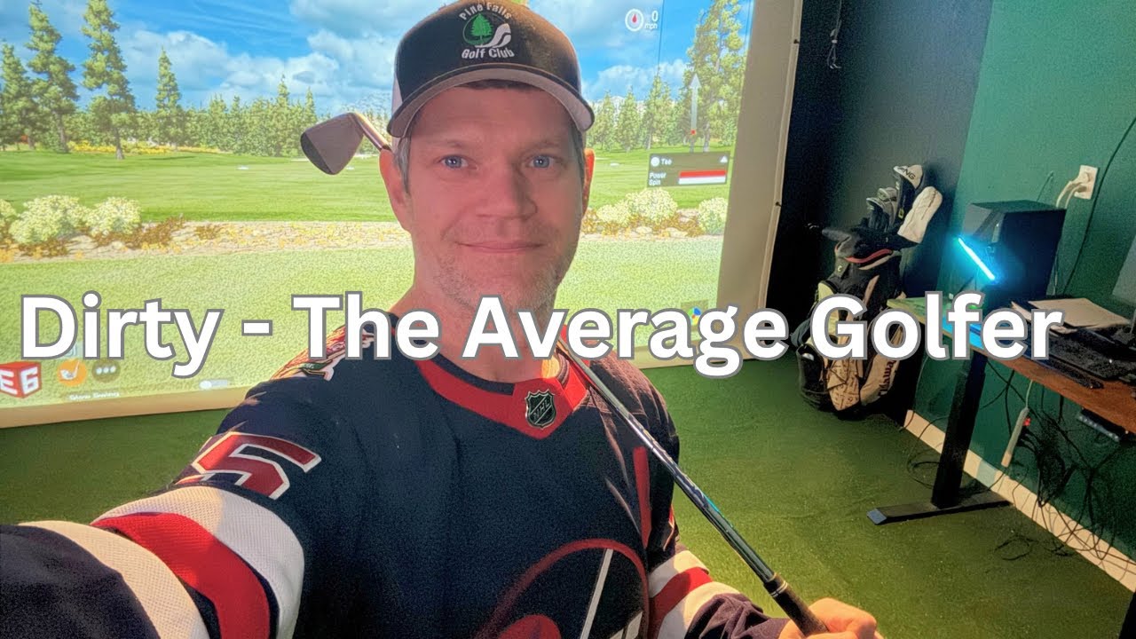 Dirty - The Average Golfer. My First Golf Simulator Setup at Home”