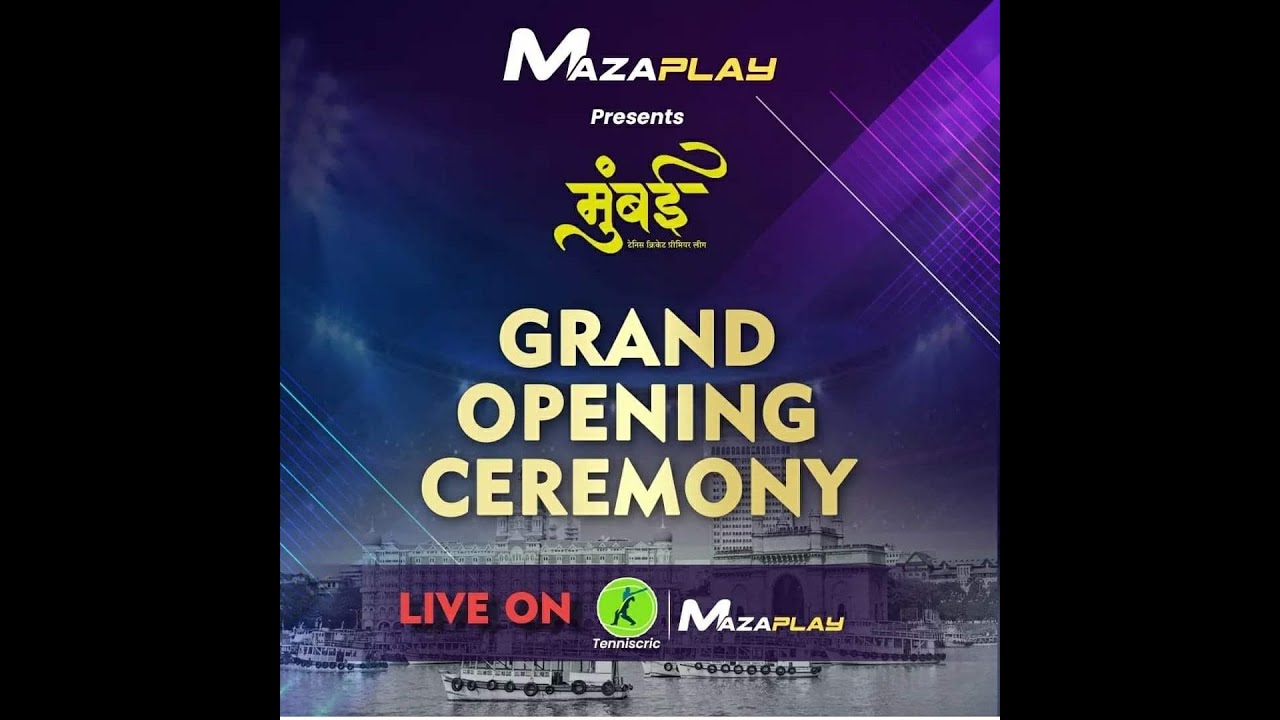 OPENING CEREMONY || MUMBAI TENNIS CRICKET PREMIER LEAGUE - SEASON 2