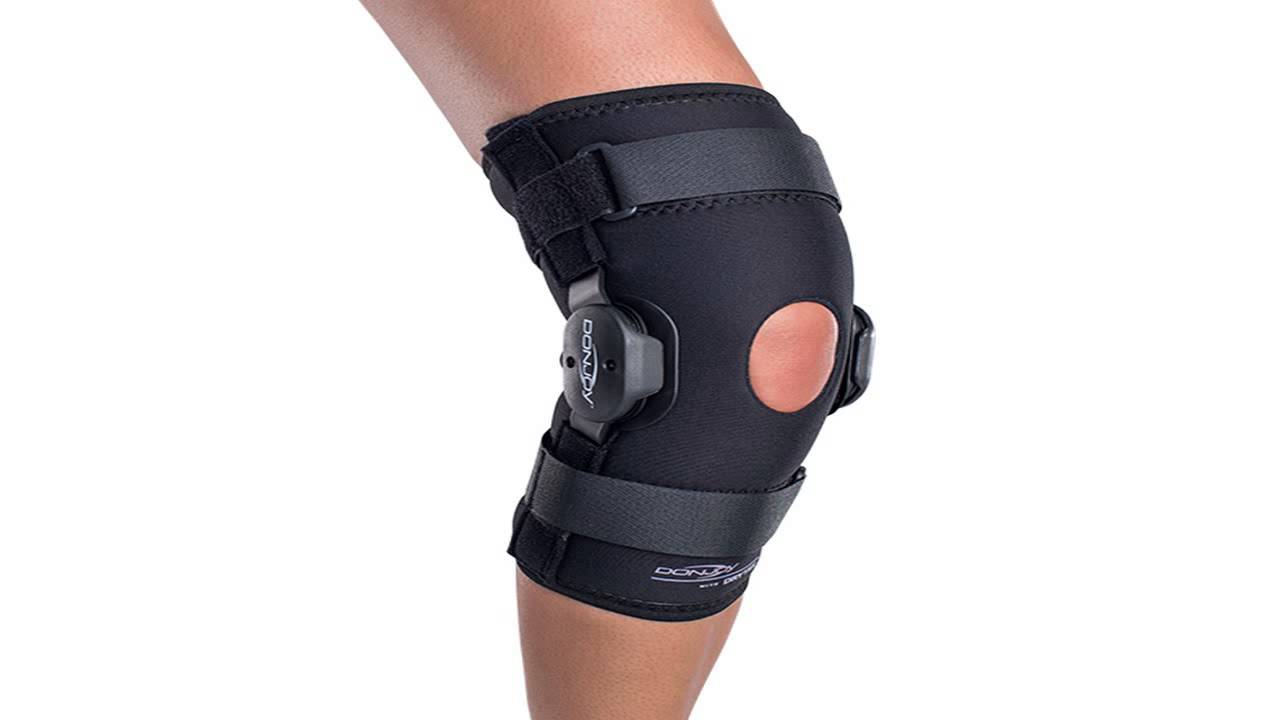 OTC Knee Brace with Hinged Bars Large YouTube