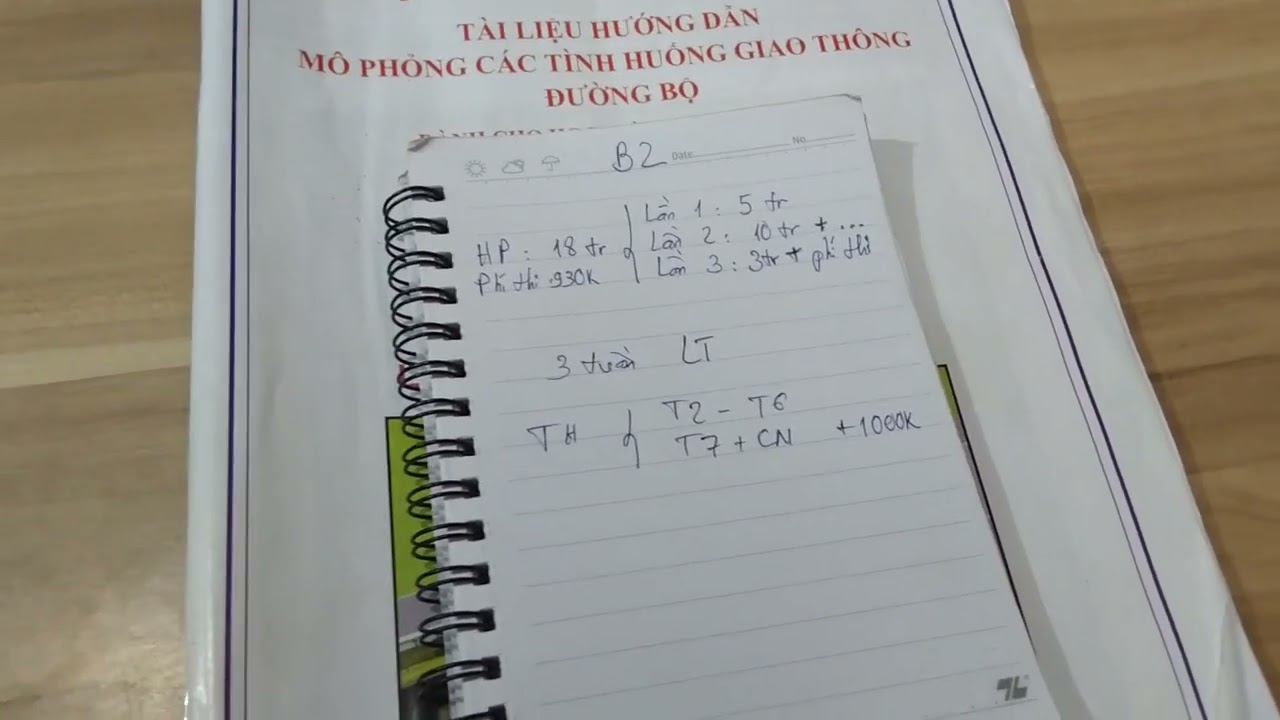 học bằng lái B2 bao nhiêu tiền và đóng tiền bao nhiêu lần - youtube