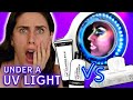 Testing Makeup Wipes vs Double Cleansing Under a UV Light - the Truth about Makeup Wipes!