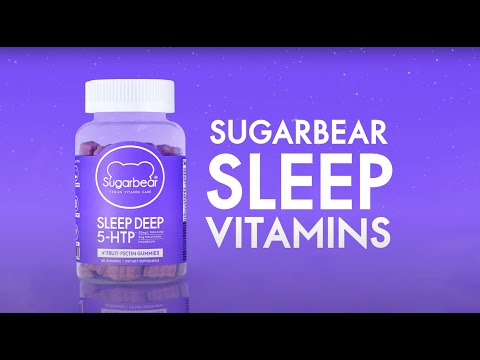 Which Vitamin for Sleep? Meet Sugarbear Sleep Deep 5-HTP Gummy Vitamins! - video from SugarbearPRO