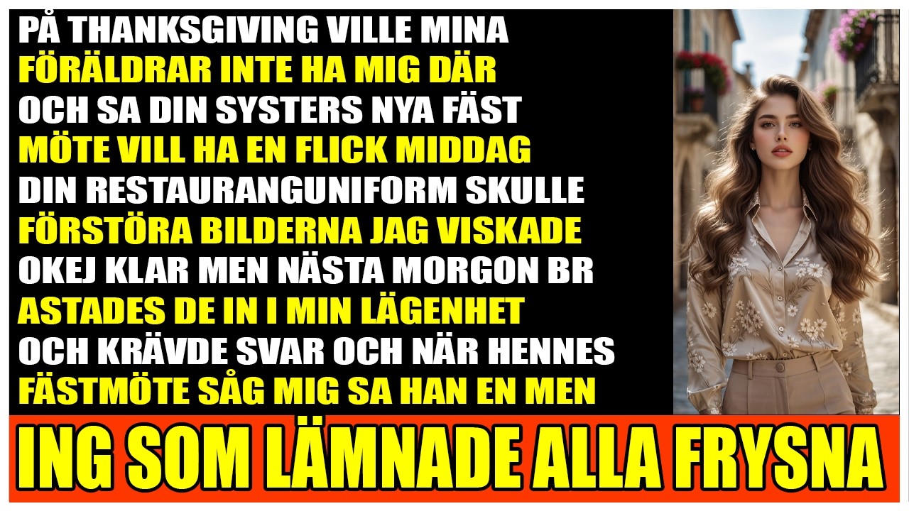 Jag blev portad från Thanksgiving min systers fästman avslöjade sanningen