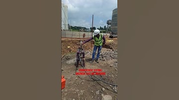 # Observed # engineer pressure testing # UG piping hydro testing Preparation # 40" inch dia pipe #