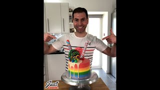 #shorts Cake Decoration Ideas | Rainbow Cake | Just Cook!