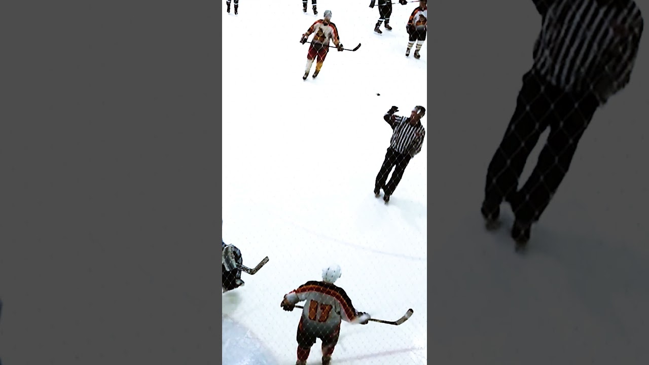 There's more than one way to give the ref the puck 