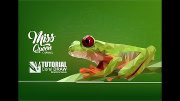 how to make a low poly design | tutorial | coreldraw