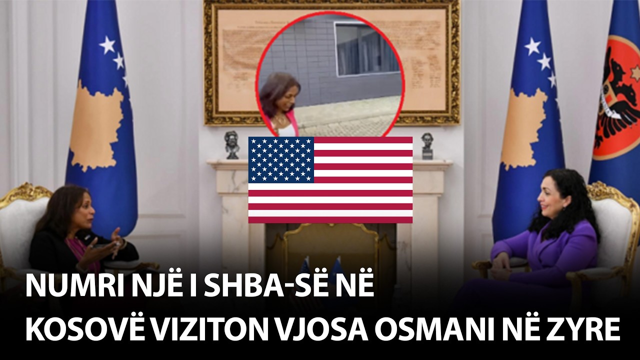 Zhvillime të FORTA politike! Numri një i SHBA-së në Kosovë viziton Vjosa Osmani në zyre