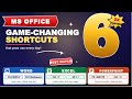 6 MS Office Shortcuts That Will Save You HOURS Every Day - Word, Excel, PowerPoint