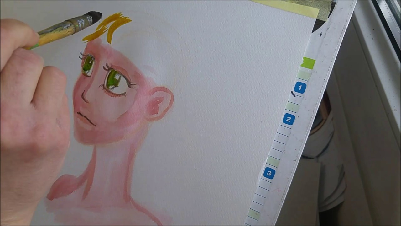 Portrait Manga A Partir D Une Photo Dessin Manga - Portrait Tuto - YouTube