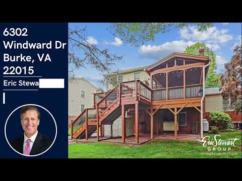 6302 Windward Drive, Burke, VA home video tour