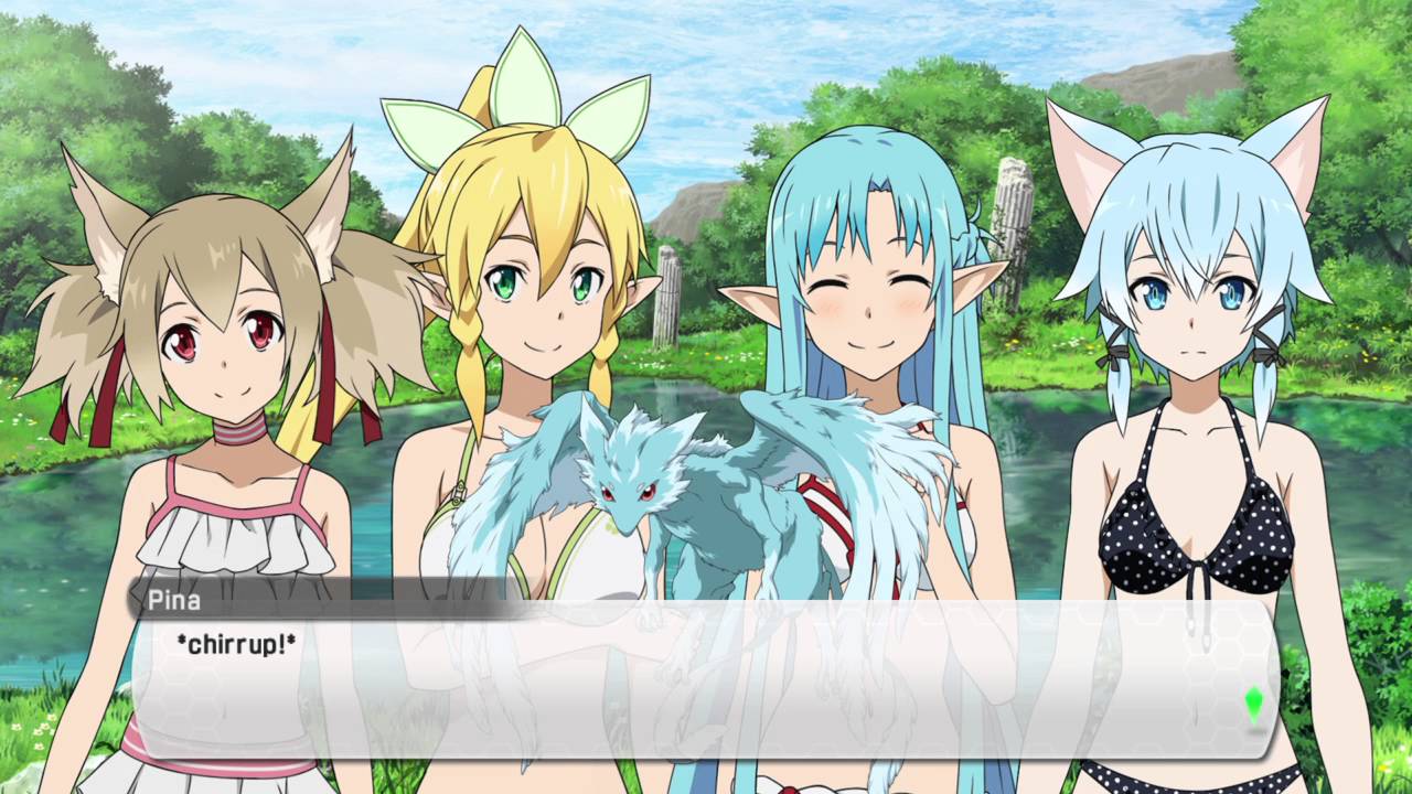 Obligatory Fan Service (Sword Art Online: Lost Song) - YouTube.