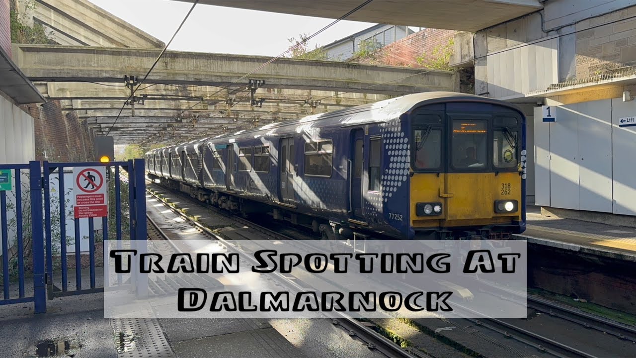 Наблюдение за поездами в Далмарноке